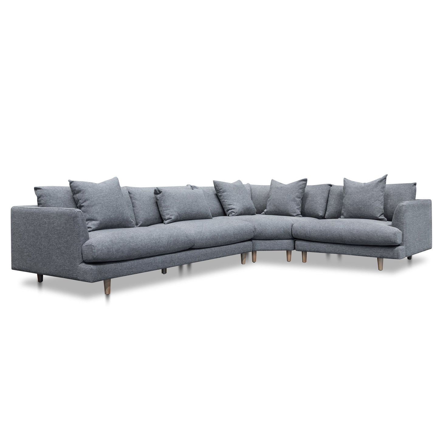 The Finn - Right Return Modular Sofa - Graphite Grey
