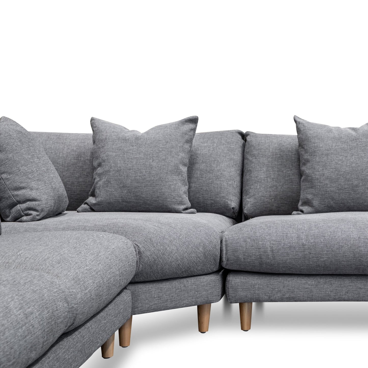 The Finn - Right Return Modular Sofa - Graphite Grey