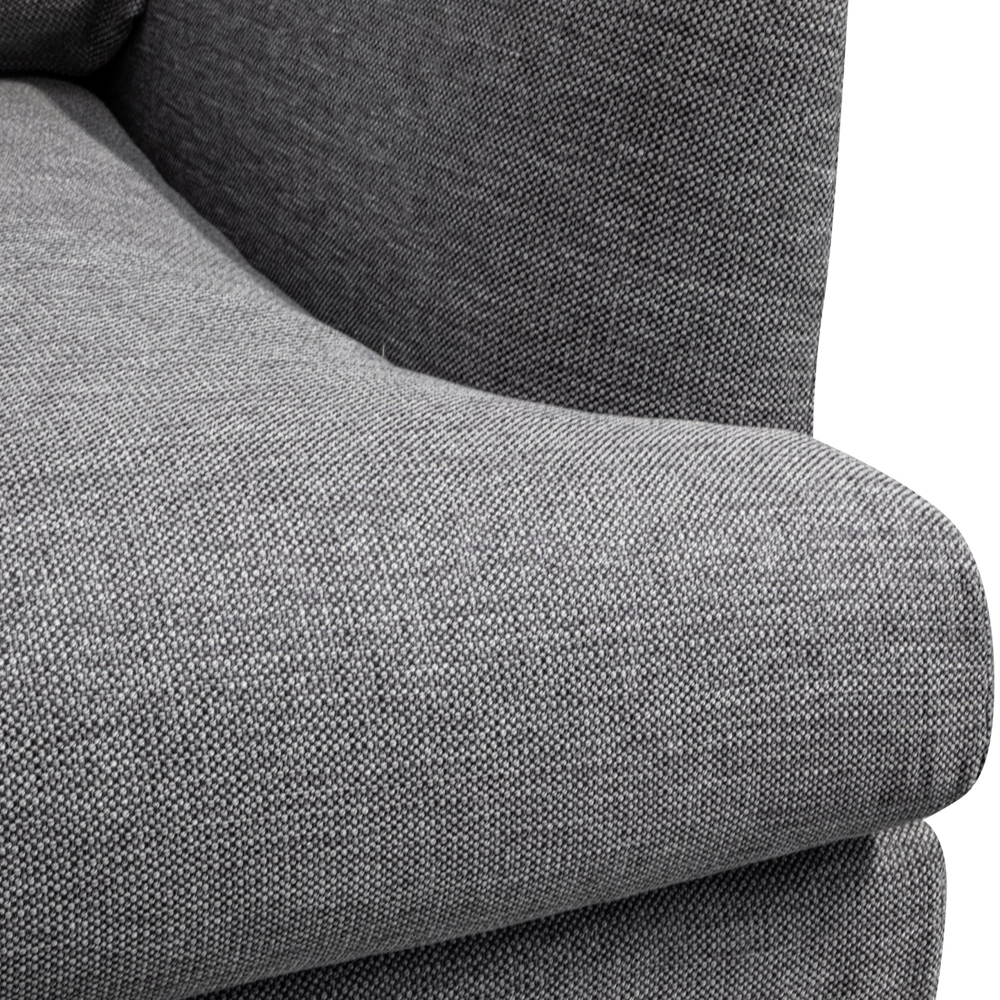 The Finn - Right Return Modular Sofa - Graphite Grey