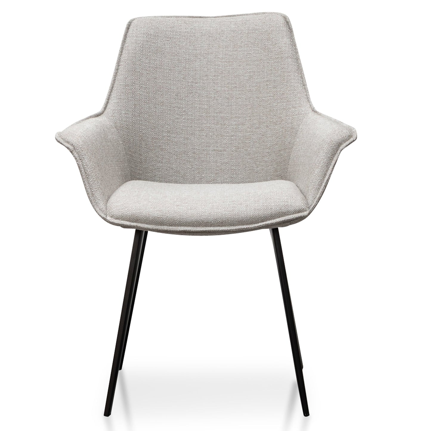 The Vella Plywood Dining Chair in Beige (Set of 2)