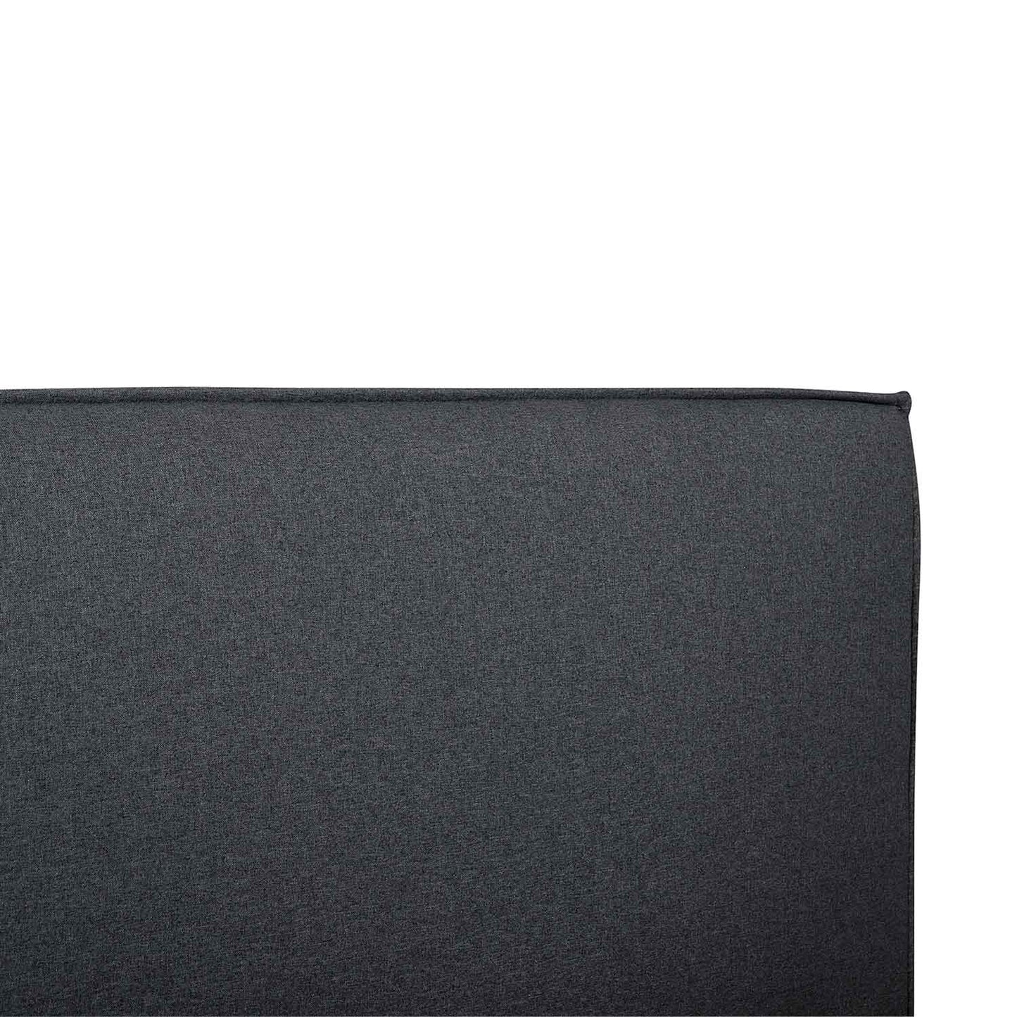 Aggie Queen Bed Frame - Fossil Grey Fabric