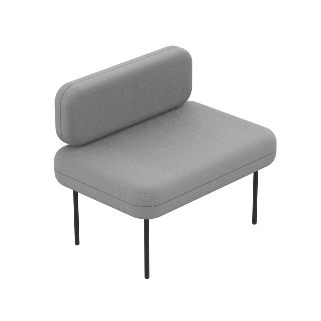 Evolve 2 Person Slim Large Meeting Pod in White by Humble Office