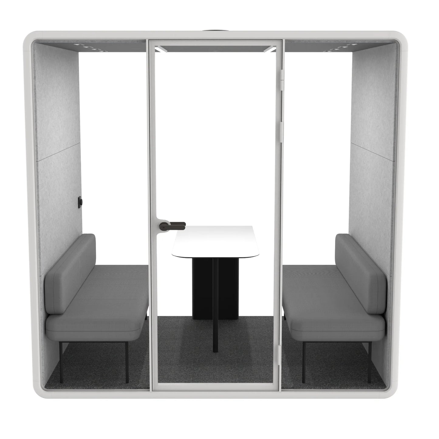 Evolve Large 4 Person Meeting Pod White by Humble Office