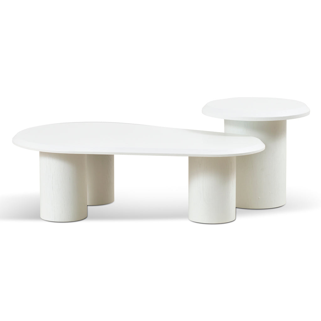 Nesta Nested Table - Full White