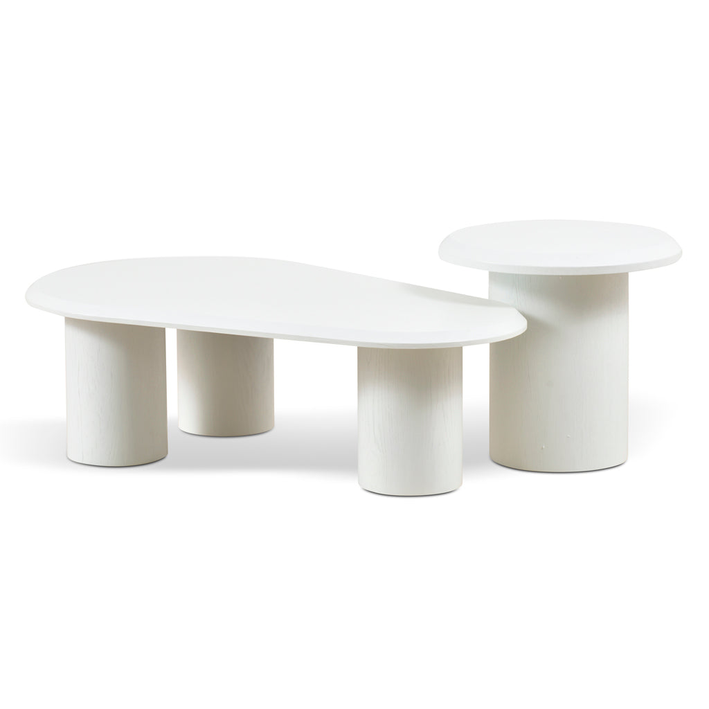 Nesta Nested Table - Full White
