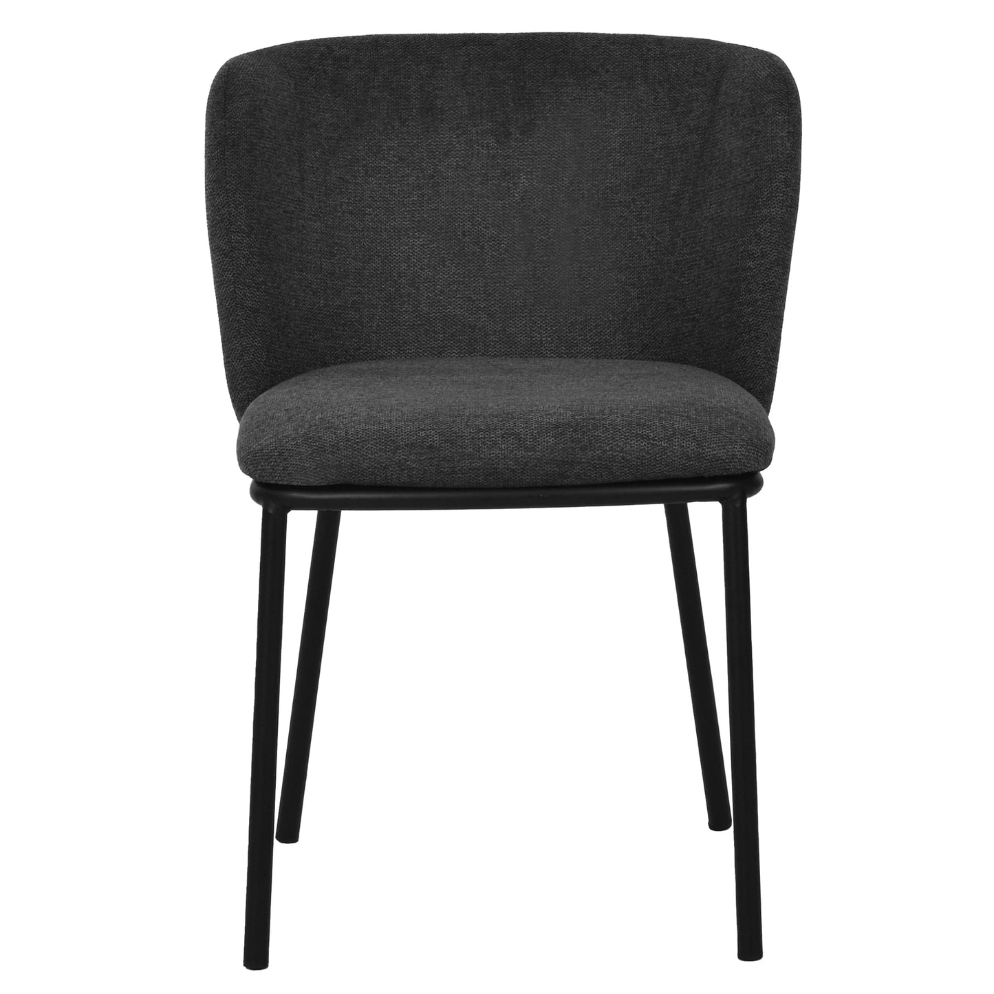 The Harper Dining Chair in Charcoal Grey (Set of 2)