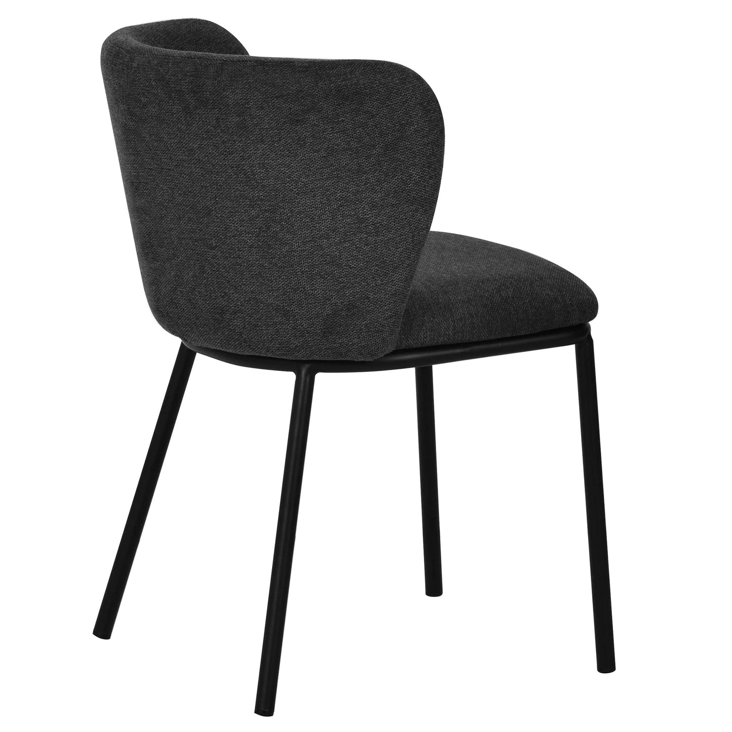 The Harper Dining Chair in Charcoal Grey (Set of 2)
