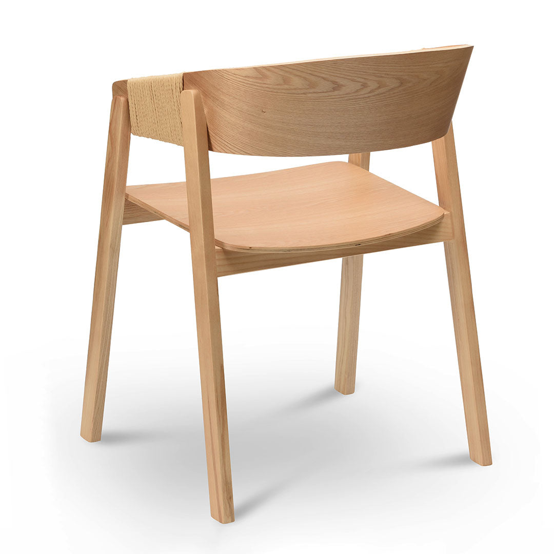 The Arlo Rattan Dining Chair in Natural (Set of 2)
