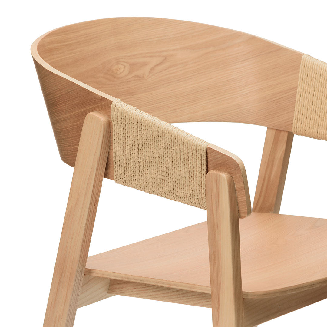 The Arlo Rattan Dining Chair in Natural (Set of 2)