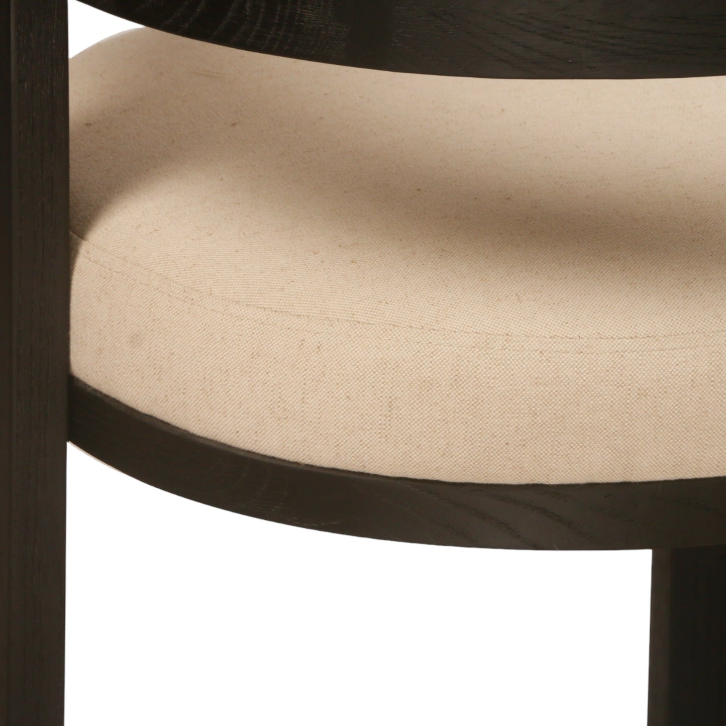 Eli Black ELM Dining Chair - Light Beige (Set of 2)