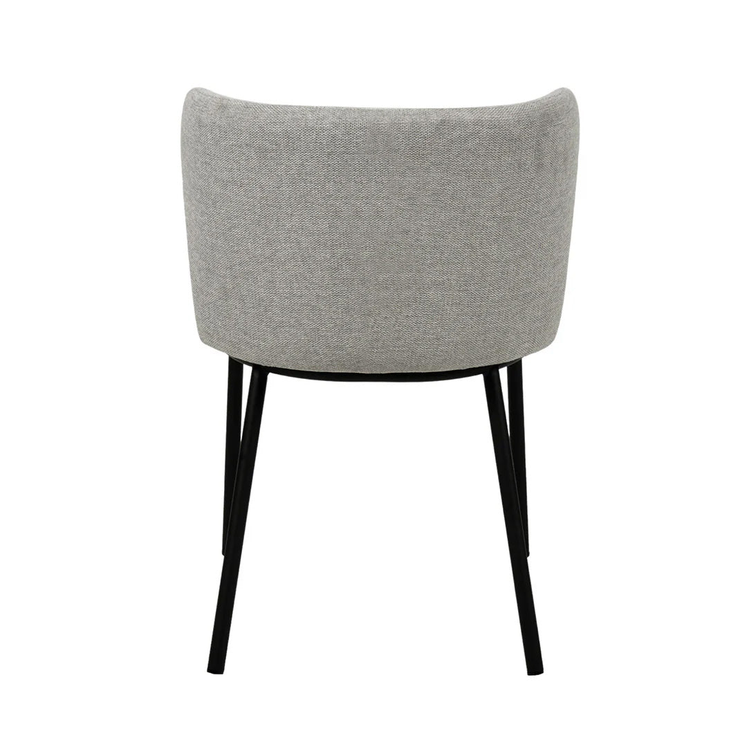 The Harper Dining Chair in Coastal Light Grey (Set of 2)