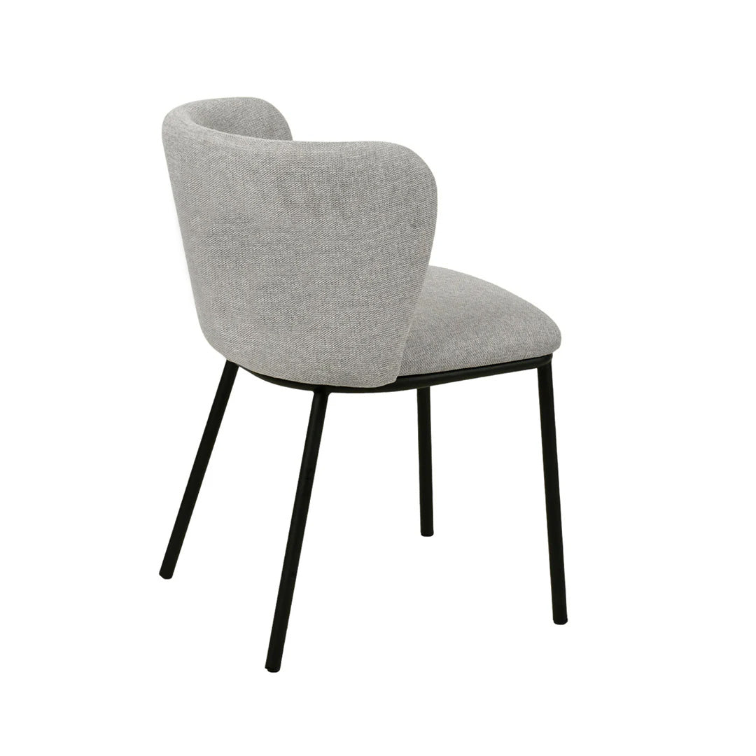 The Harper Dining Chair in Coastal Light Grey (Set of 2)