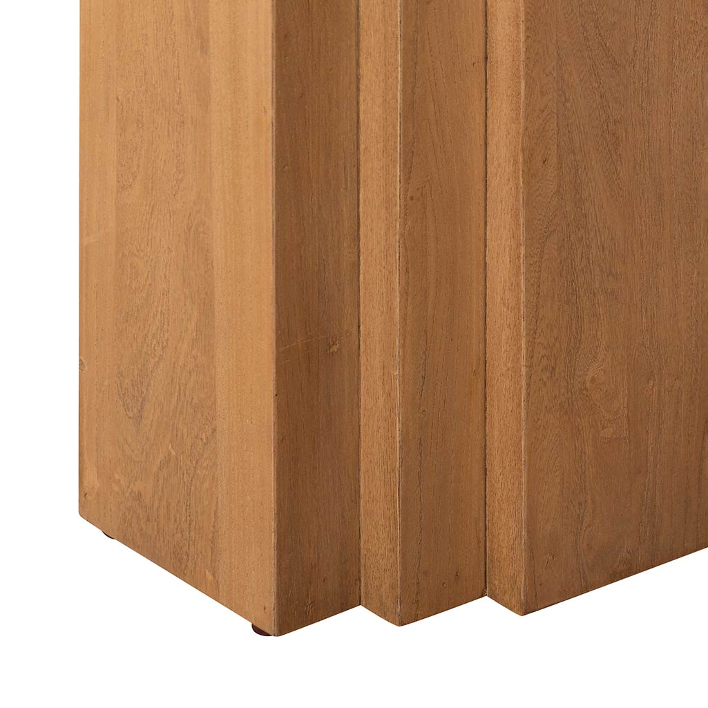 Gigi 2.4m Elm Dining Table - Natural