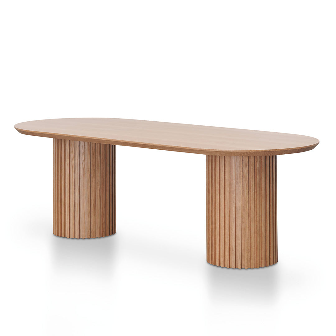 Amren 2.5m Wooden Dining Table - Natural