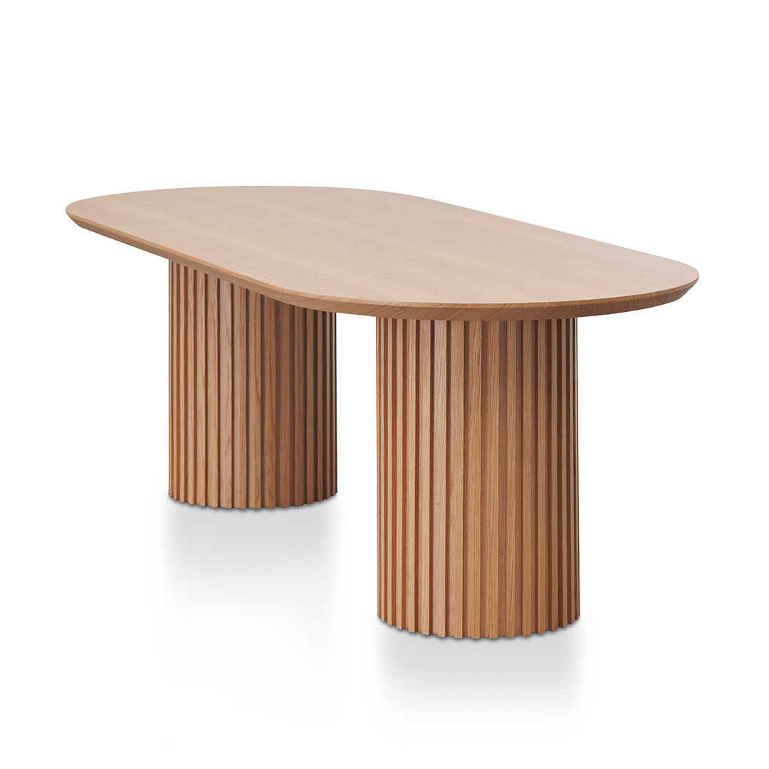 Amren 2.5m Wooden Dining Table - Natural