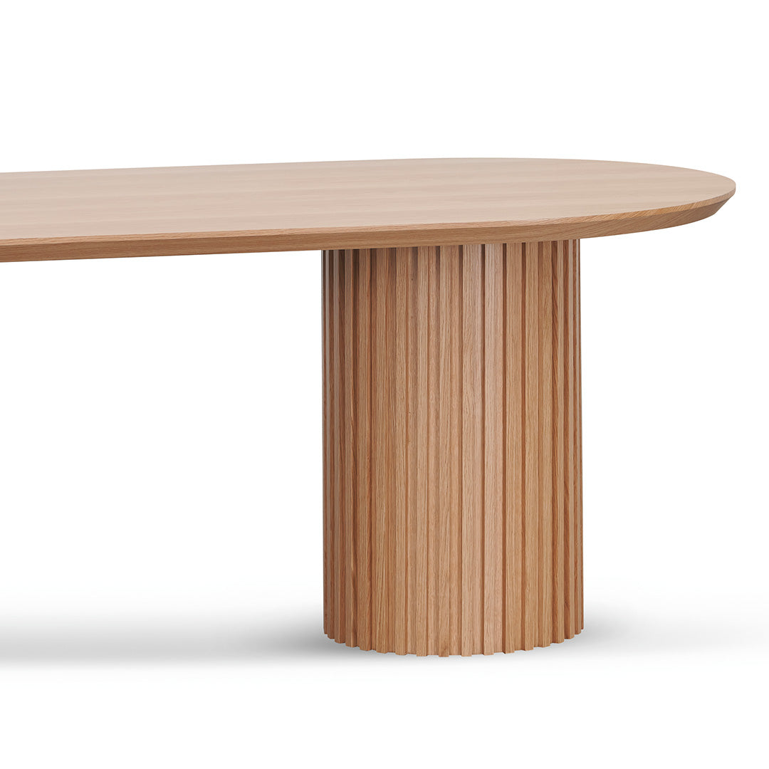 Amren 2.5m Wooden Dining Table - Natural