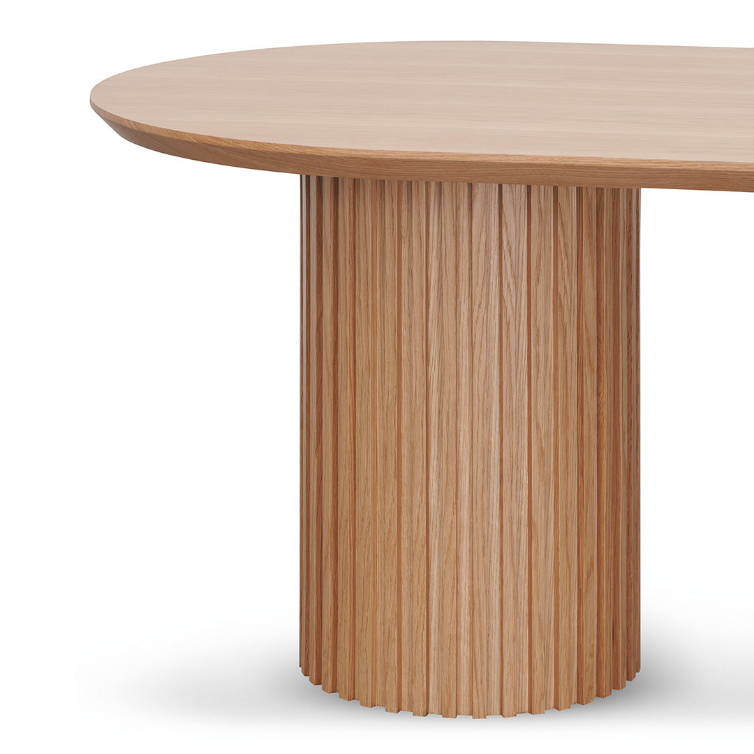 Amren 2.5m Wooden Dining Table - Natural