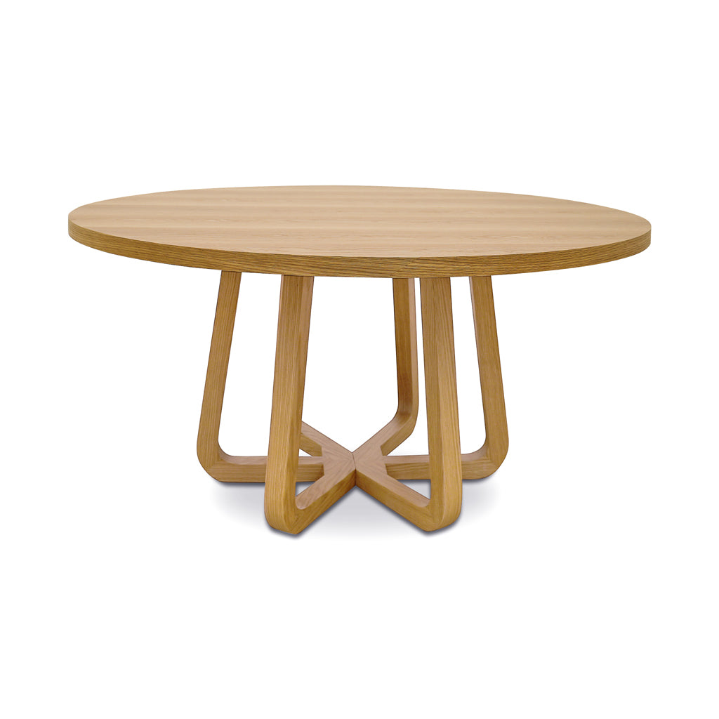 Alis Round Dining Table - Natural
