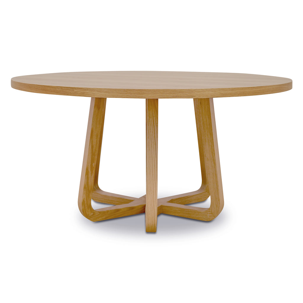 Alis Round Dining Table - Natural
