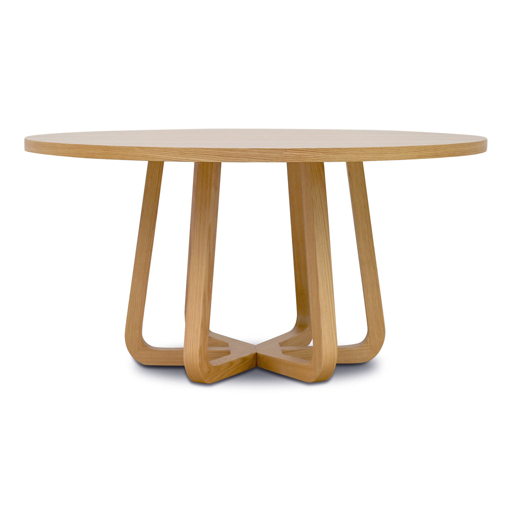 Alis Round Dining Table - Natural
