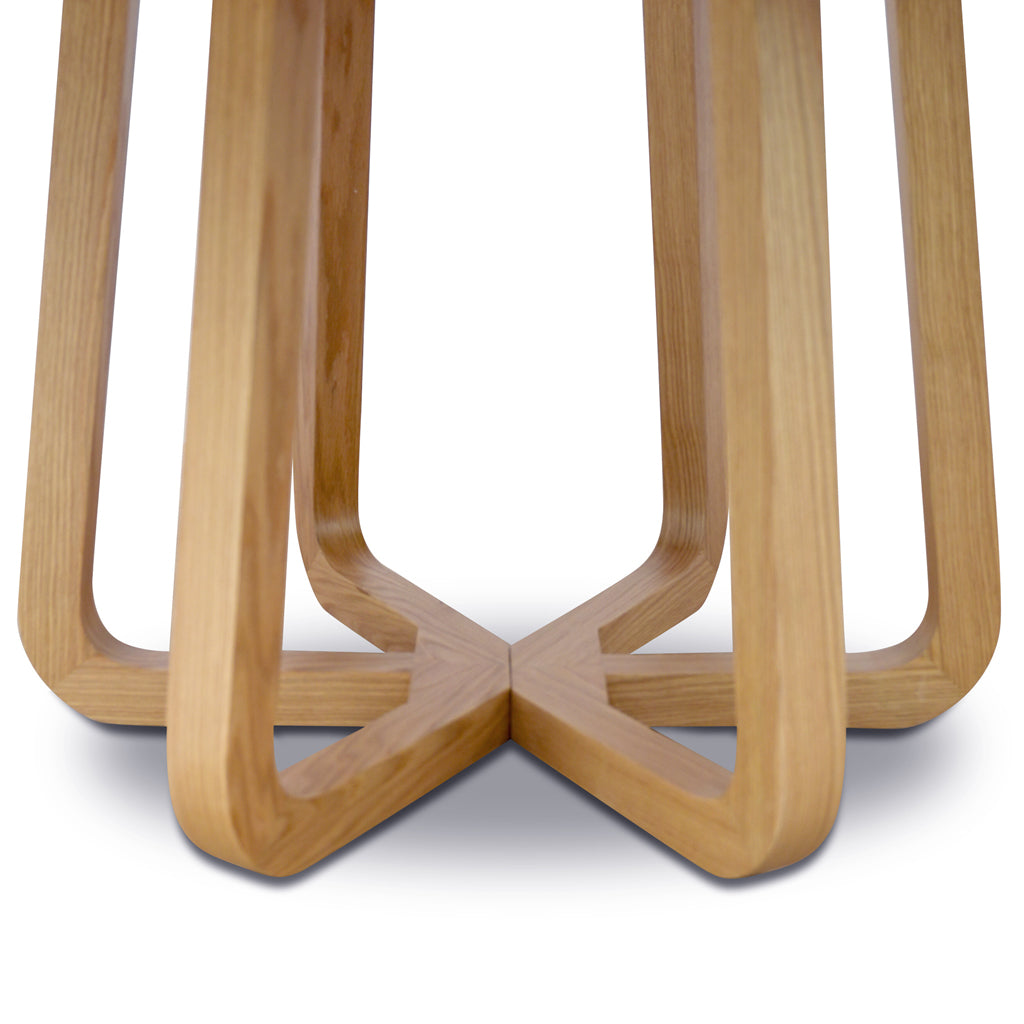 Alis Round Dining Table - Natural