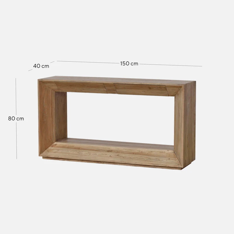 Sophie 1.5m Console Table - Natural
