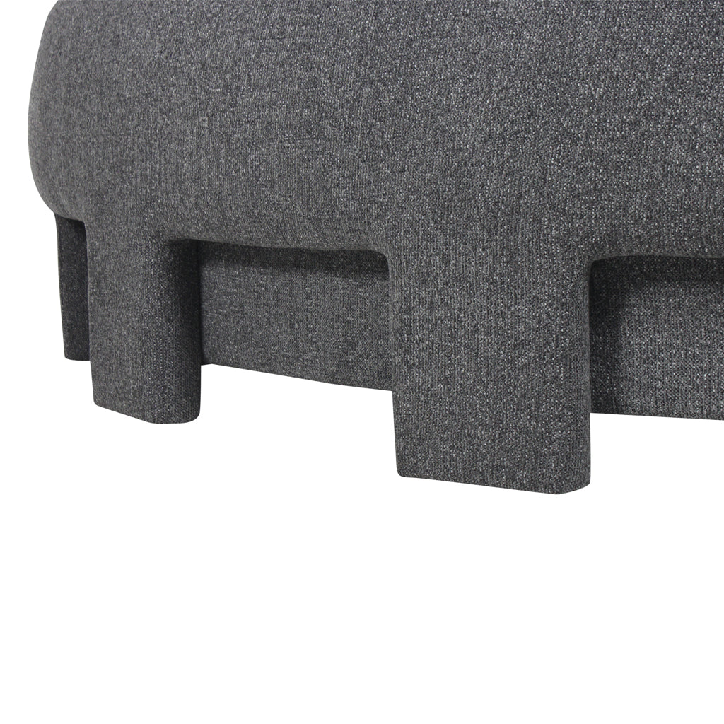 The Monroe - 3 Seater Sofa in Coral Charcoal