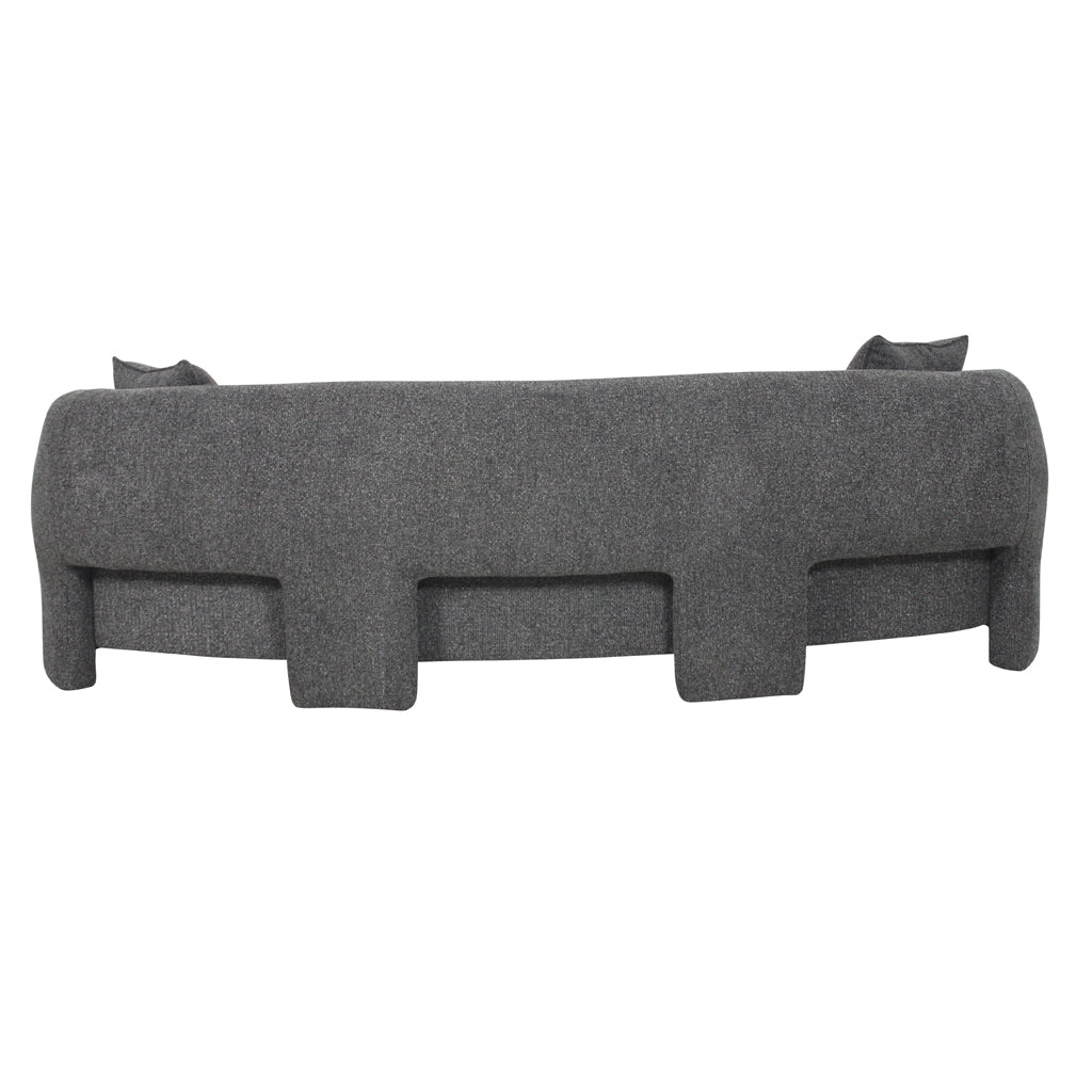 The Monroe - 3 Seater Sofa in Coral Charcoal