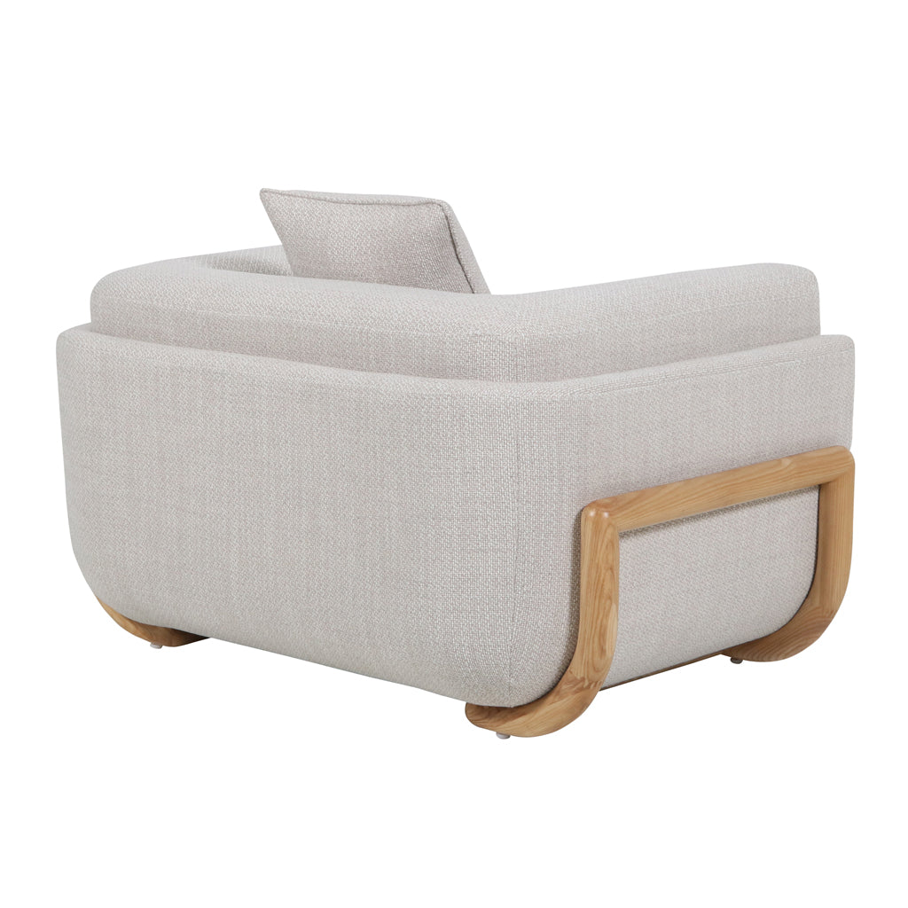 The Milano Armchair - Beige Linen