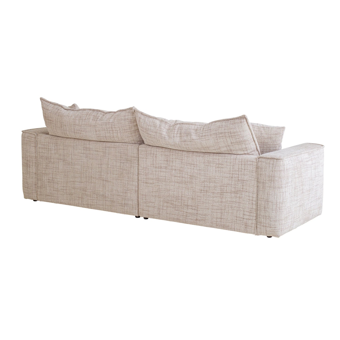 Hampton - 3 Seater Fabric Sofa - Cream