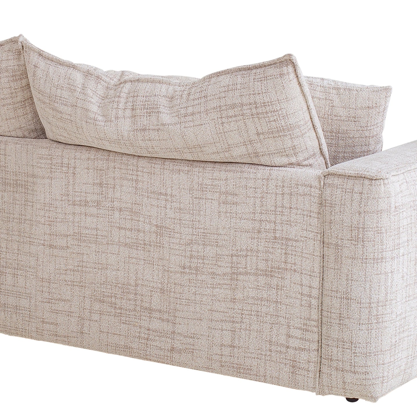 Hampton - 2 Seater Fabric Sofa - Cream