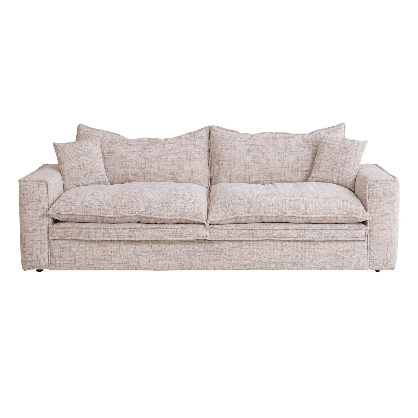 Hampton - 2 Seater Fabric Sofa - Cream