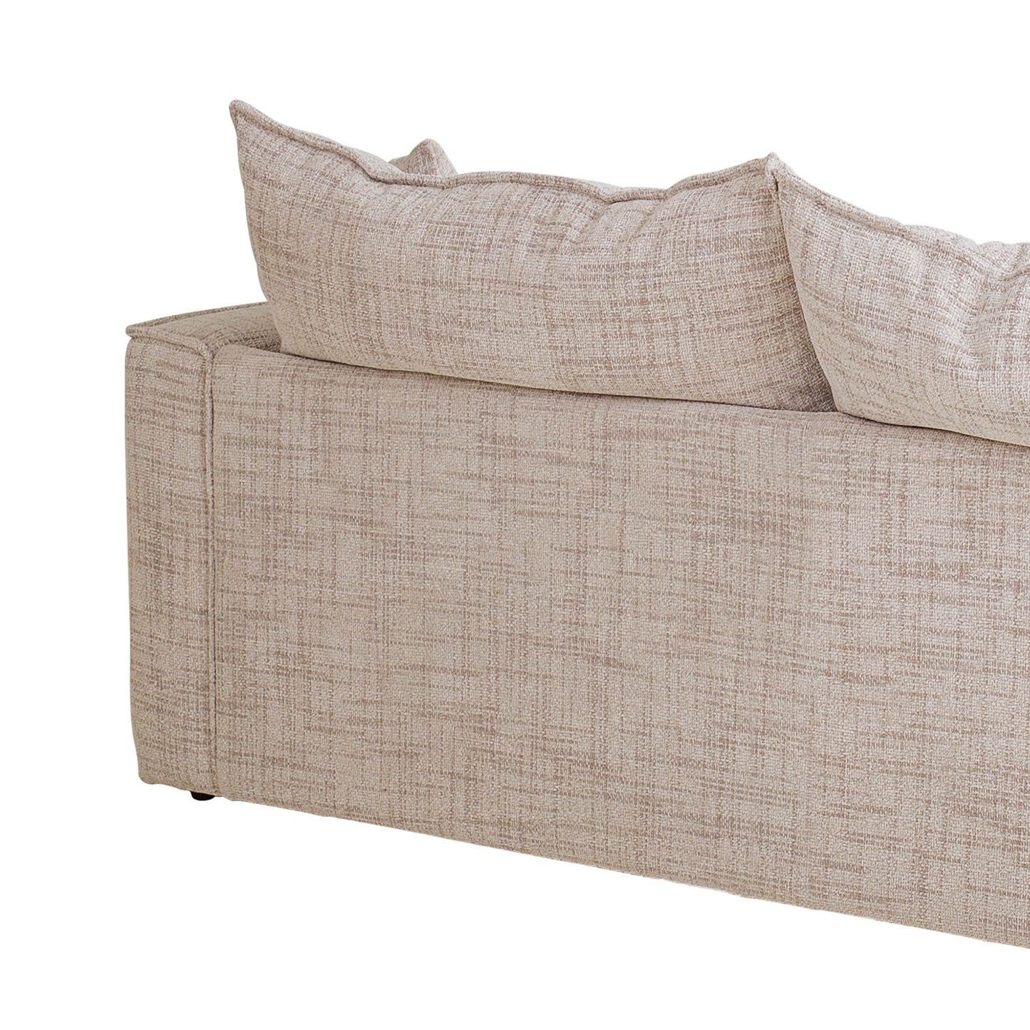 Hampton - 2 Seater Fabric Sofa - Cream