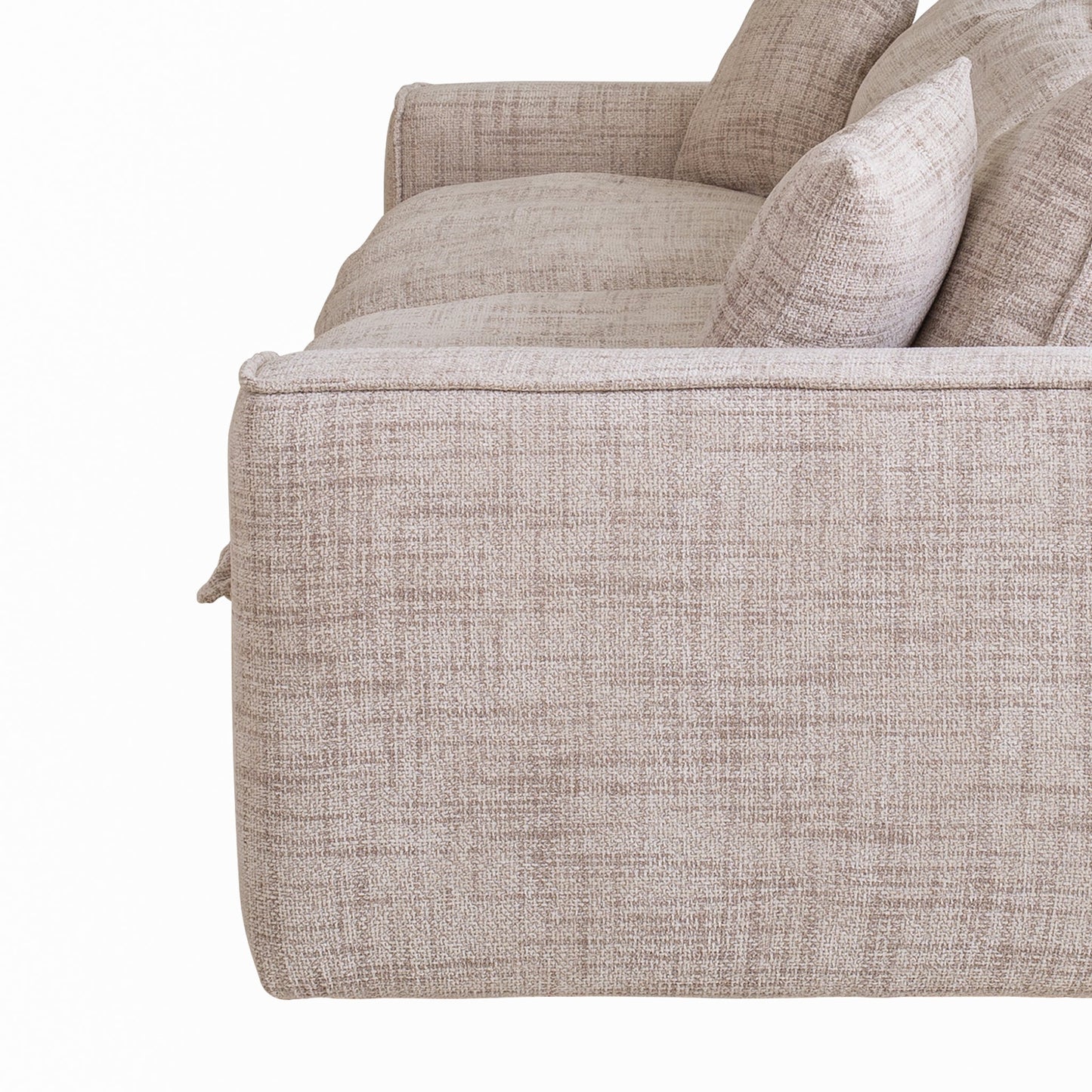 Hampton - 2 Seater Fabric Sofa - Cream