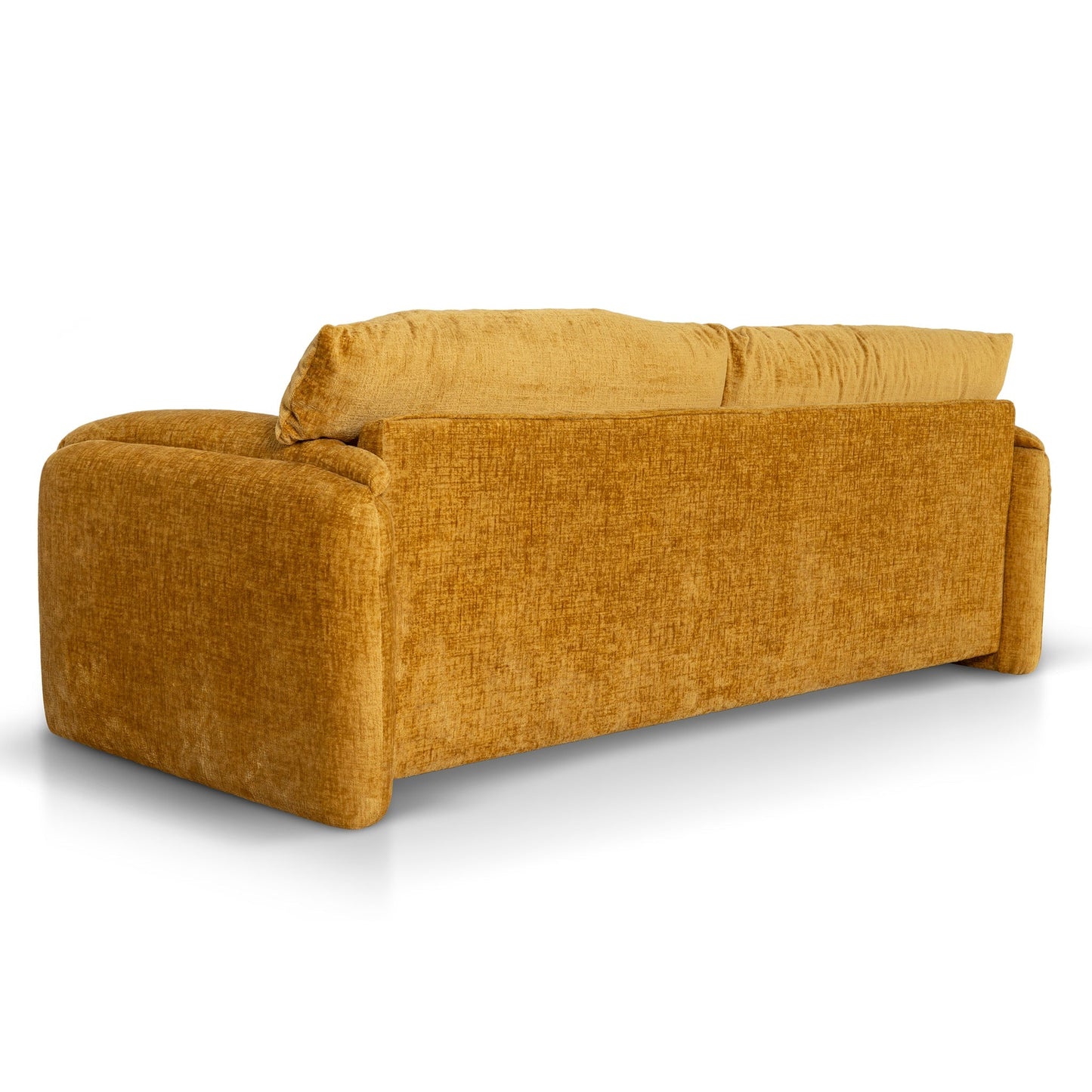 The Ted - 3 Seater Fabric Sofa in Ochre