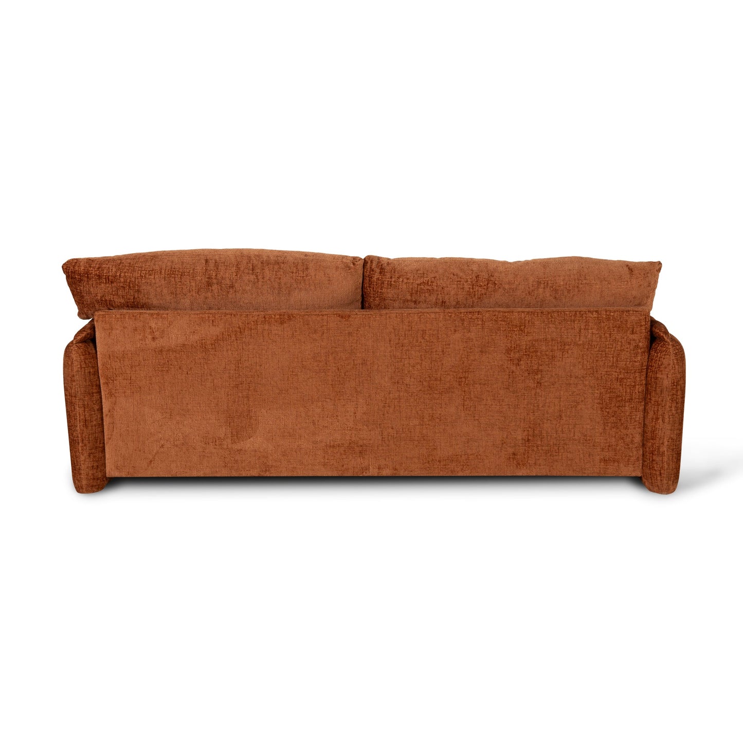 The Ted - 3 Seater Fabric Sofa in Pumpkin