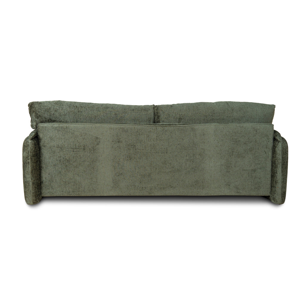 The Ted - 3 Seater Fabric Sofa in Turtle Green