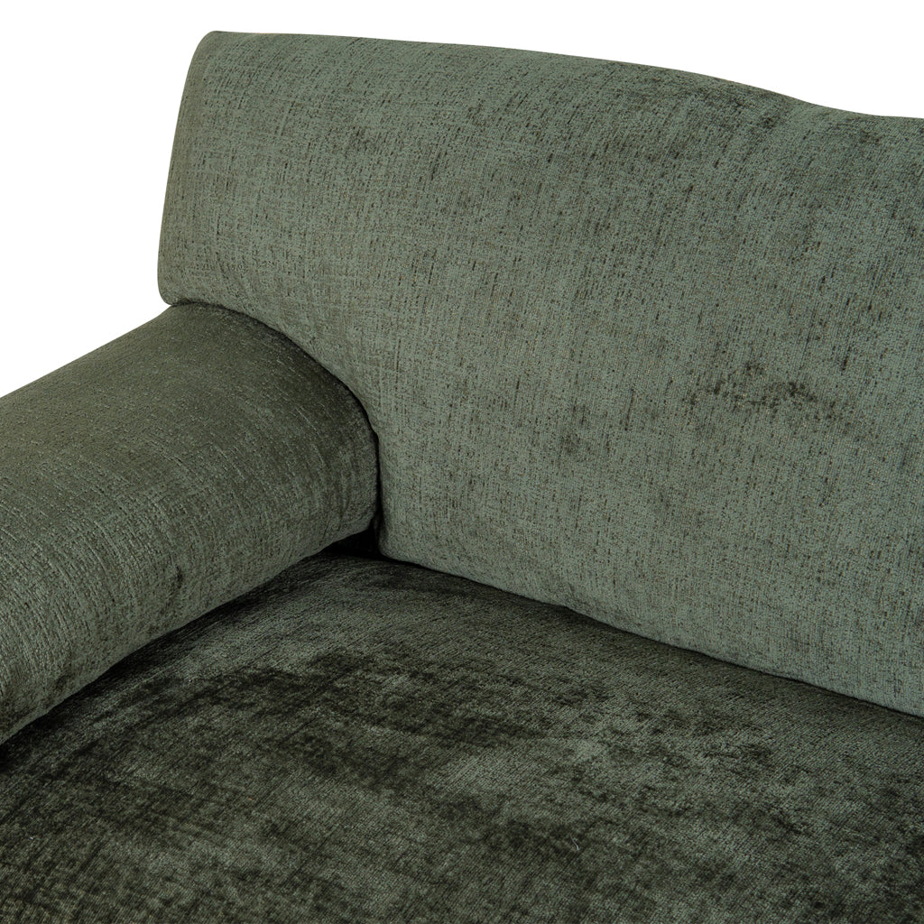 The Ted - 3 Seater Fabric Sofa in Turtle Green