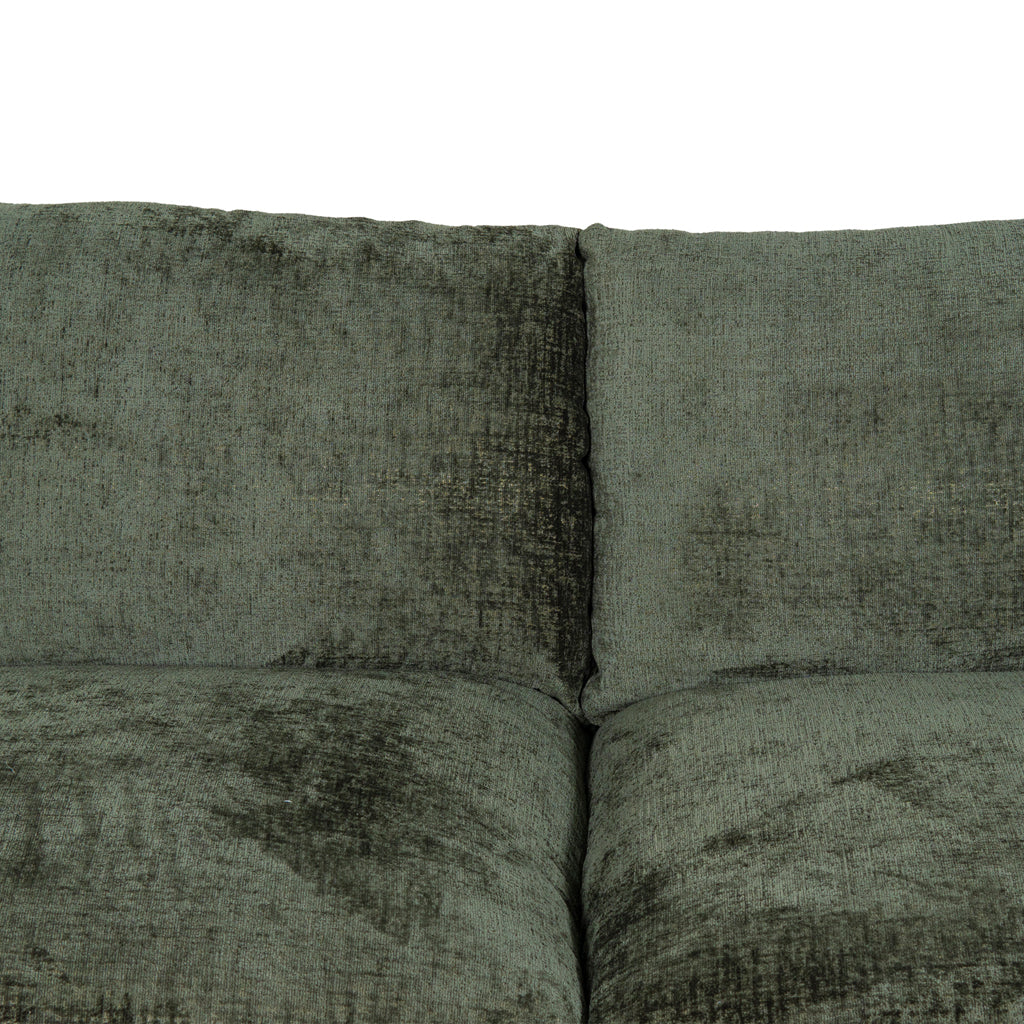 The Ted - 3 Seater Fabric Sofa in Turtle Green
