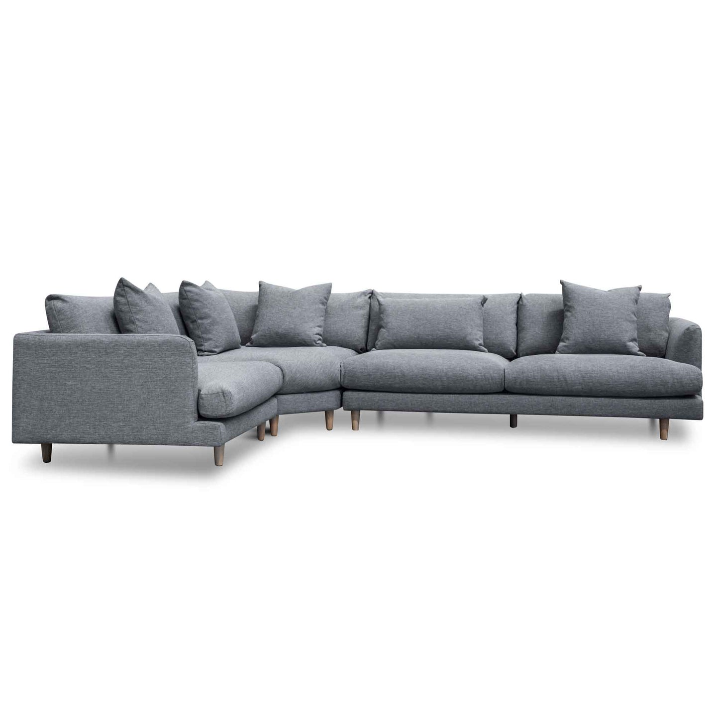 The Finn - Left Return Modular Sofa - Graphite Grey