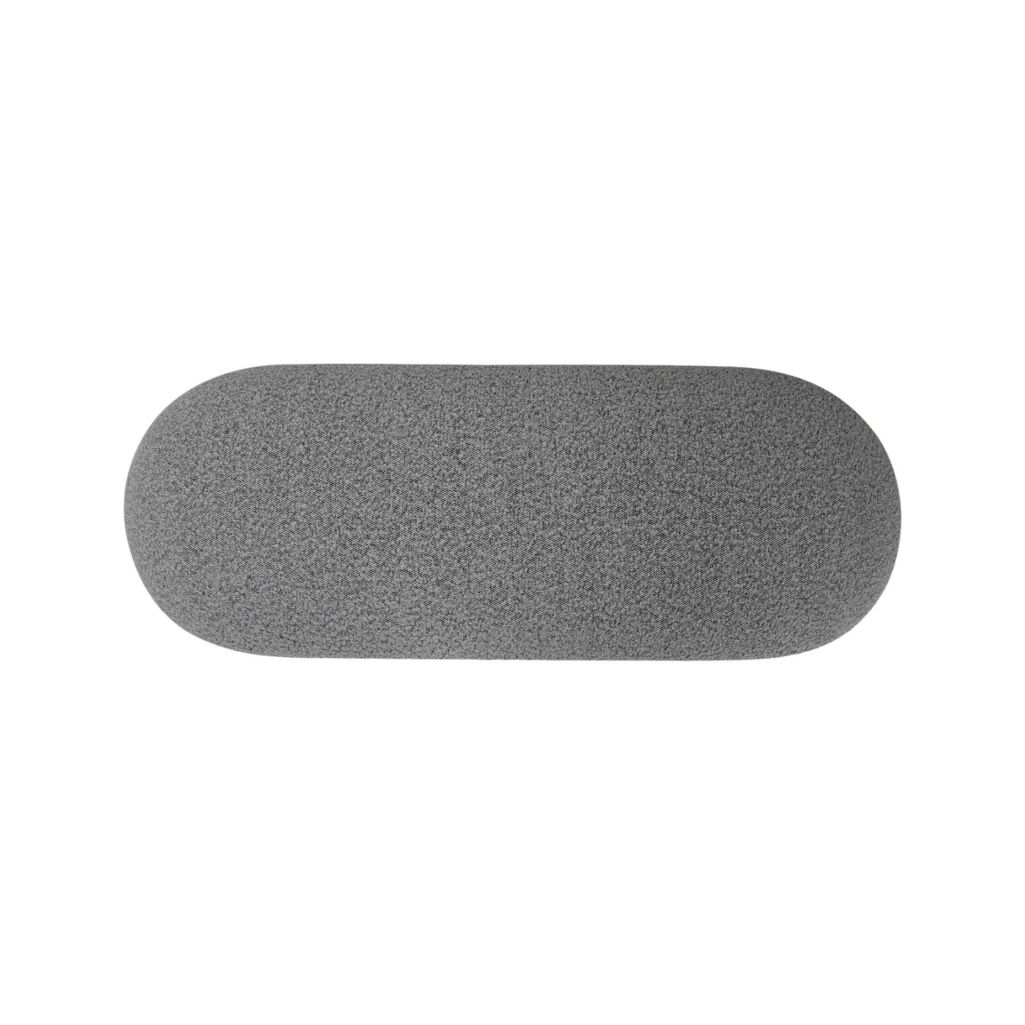 Sasha 1.2m Long Ottoman Bench - Pepper Boucle