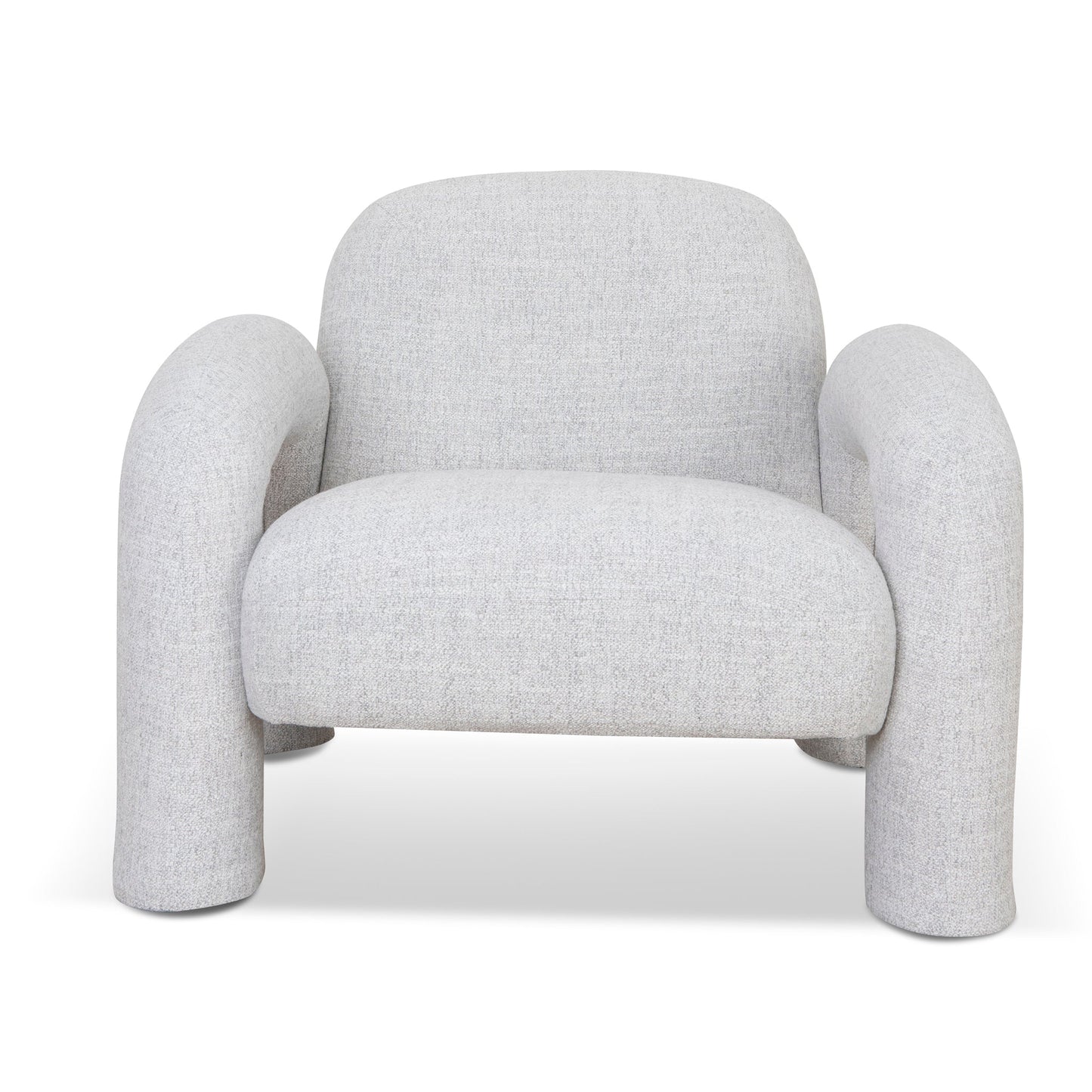 The Kensington Fabric Armchair - Cloud Grey