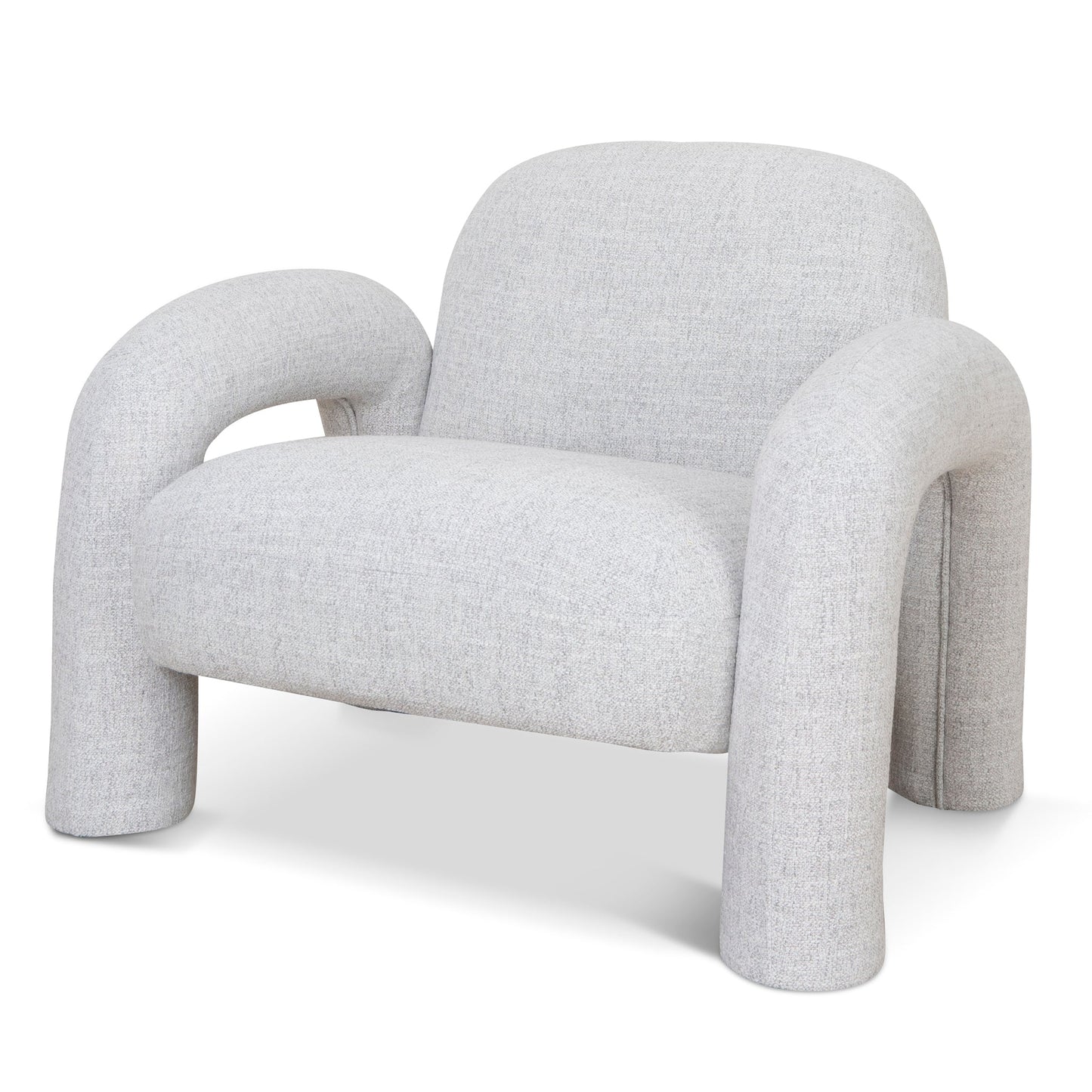 The Kensington Fabric Armchair - Cloud Grey
