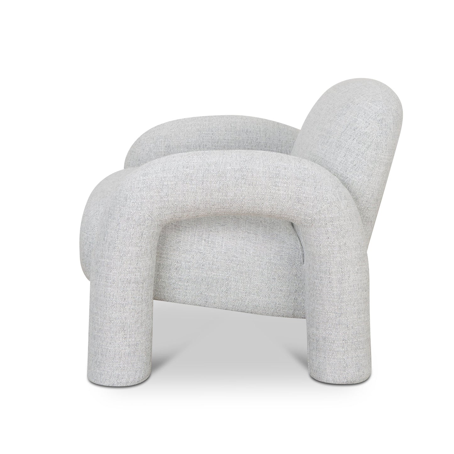 The Kensington Fabric Armchair - Cloud Grey
