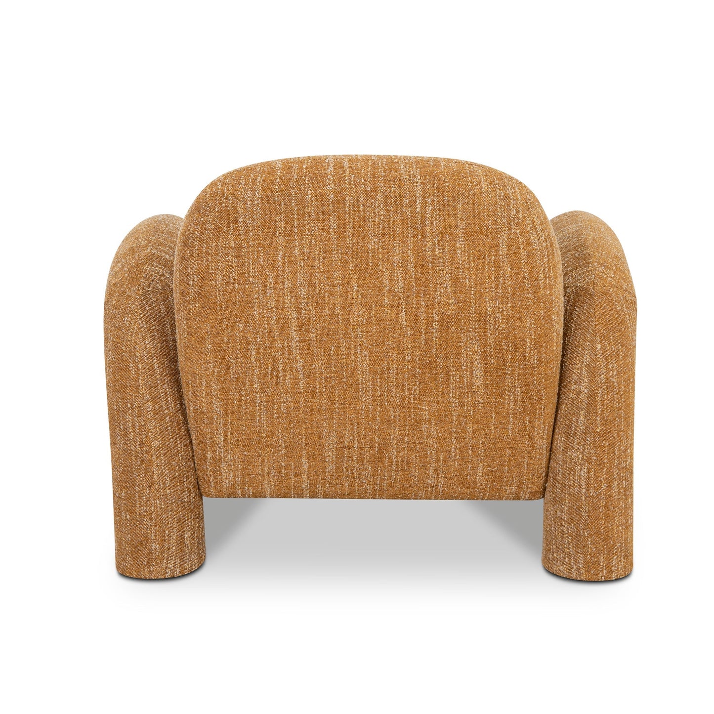 The Kensington Fabric Armchair - Ginger Brown