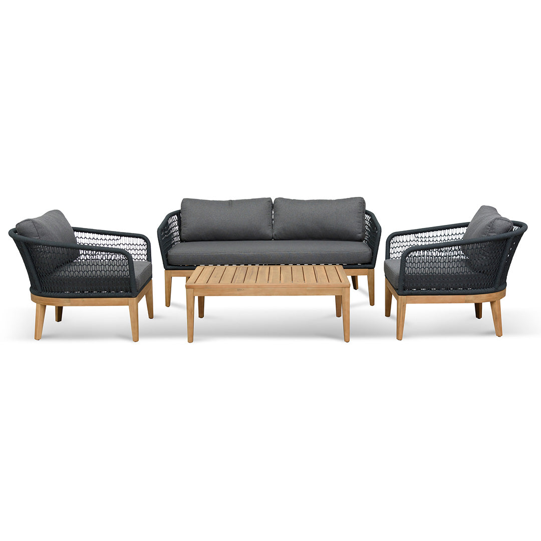 Knox 4pcs Outdoor Furniture Set - Modern Style Meets Classic Design