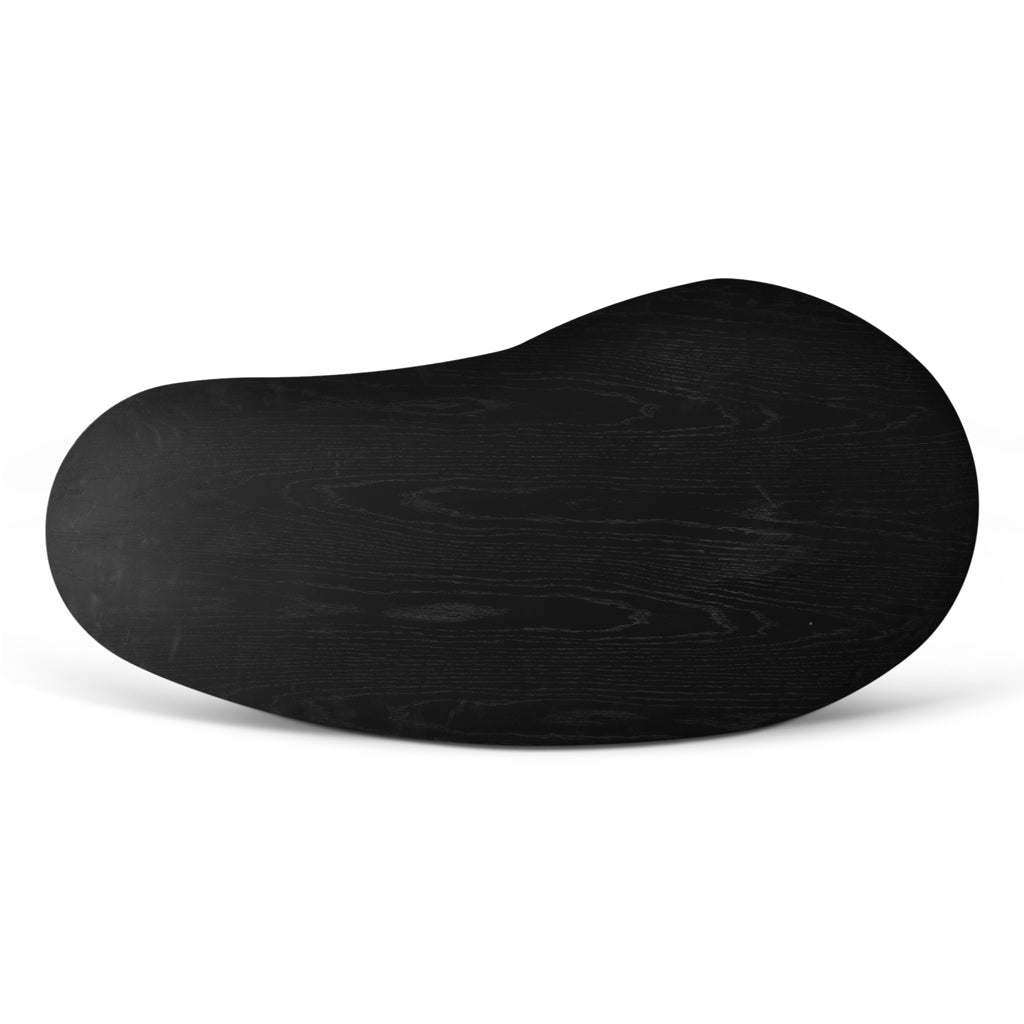 Axel 1.7m Office Desk - Black Oak