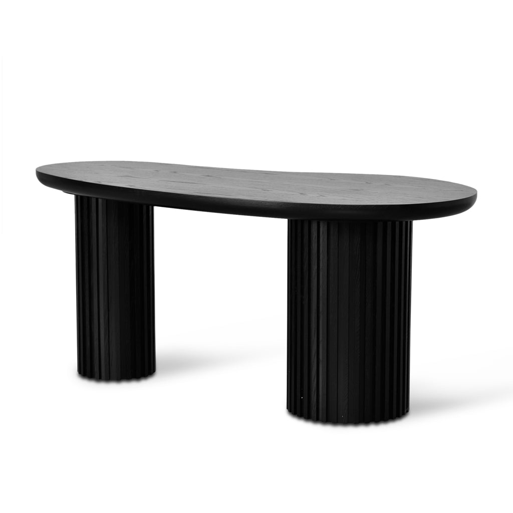 Axel 1.7m Office Desk - Black Oak