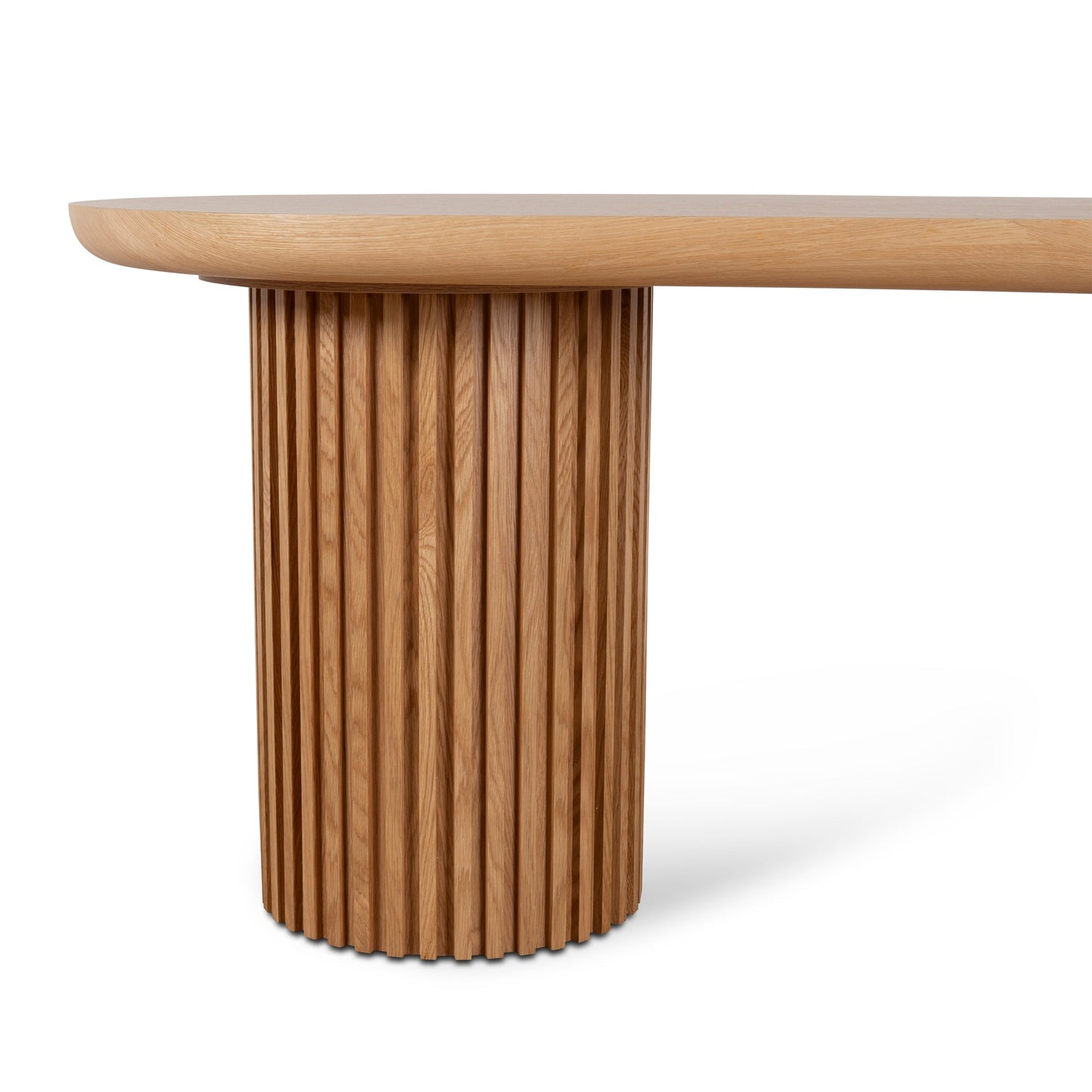 Axel 1.7m Office Desk - Natural Oak