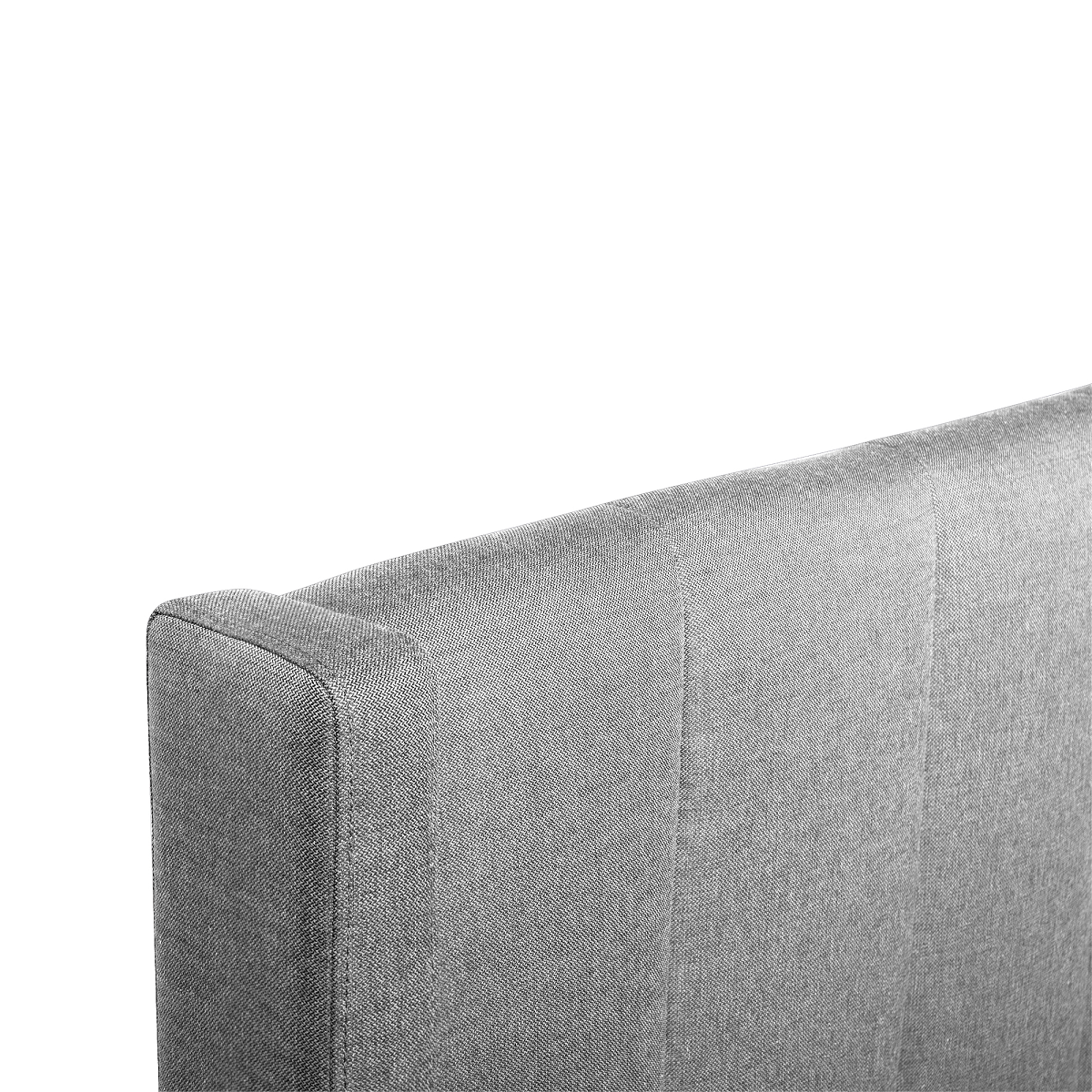 Emerson Fabric Queen Bed with Storage - Pearl Grey